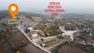 DÜZAKÇAŞEHİR MAH. 2338 m² İMARA SINIR, RESMİ YOLA CEPHELİ TAM YATIRIMLIK ARAZİ