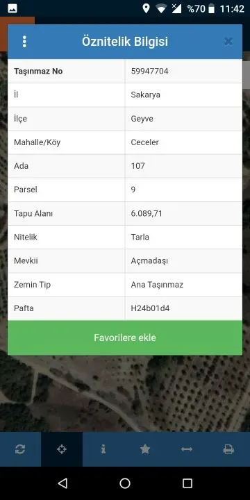 AVCI EMLAK'TAN GEYVE CECELER KÖYÜNDE 6100 m2 MANZARALI, YOL - SU - ELEKTRİK BUNGALOW PROJELİK