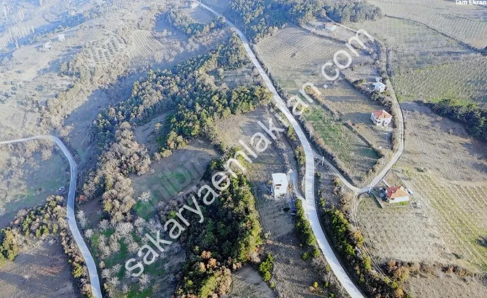 Ceceler Köyünde, (Merkeze 8 km.) 2122 m² - Hesaplı, Panoramik Manzaralı, Ulaşımı Kolay, Ceviz, Kiraz, Zeytin Dikili Bahçe
