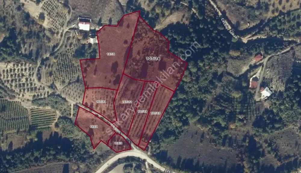 CECELER KÖYÜNDE FUL MANZARALI 6372 m² YATIRIM DEĞERİ YÜKSEK ARAZİ