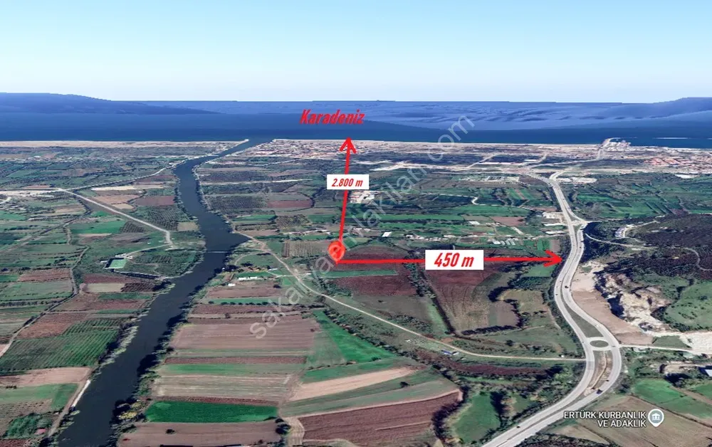 KARASU KUZULUK MAHALLESİNDE SATILIK 7.170 M2 TARLA